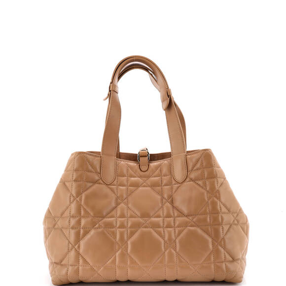 Christian Dior Medium Toujours Tote Bag Macrocannage Quilt Calfskin - Picture 4 of 7